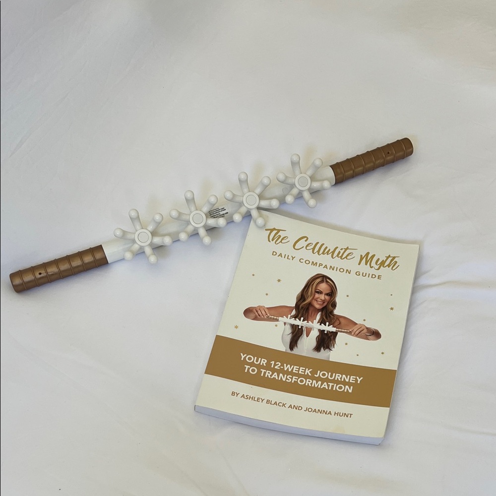 Ashley Black Fascia Blaster with 12 week companion guide Book